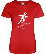 Women's Performance T-shirt - Running happyDNA
