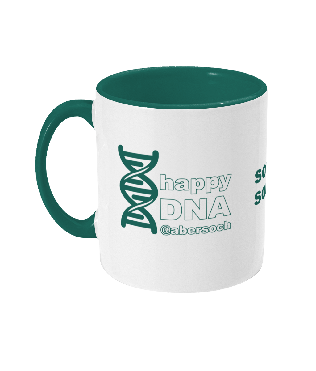 green sochsoch happyDNA abersoch Two Toned Mug