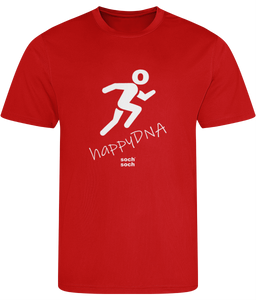 Men's Performance T-shirt - Running happyDNA