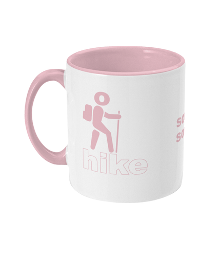 pink sochsoch hike DNA+ Two Toned Mug