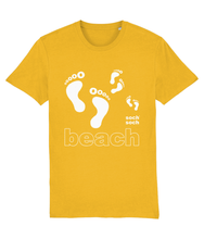 mens organic cotton white beach DNA+ T-Shirt