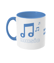 blue sochsoch music DNA+ Two Toned Mug