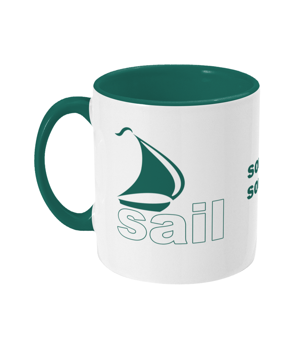 green sochsoch sail DNA+ Two Toned Mug