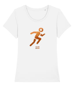womens organic cotton 'natural runner' T-Shirt