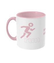 pink sochsoch run DNA+ Two Toned Mug