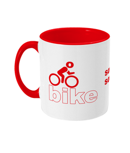 red sochsoch bike DNA+ Two Toned Mug