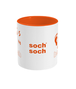 orange sochsoch beach DNA+ Two Toned Mug