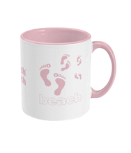 pink sochsoch beach DNA+ Two Toned Mug
