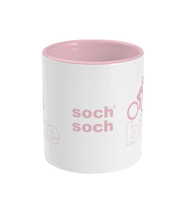 pink sochsoch bike DNA+ Two Toned Mug