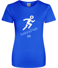 Women's Performance T-shirt - Running happyDNA