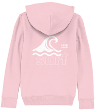 kids organic cotton white surf DNA+ super-soft hoodie