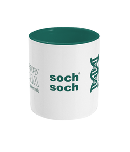 green sochsoch happyDNA abersoch Two Toned Mug