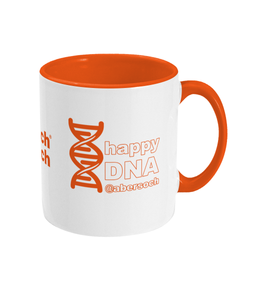 orange sochsoch happyDNA abersoch Two Toned Mug
