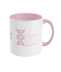 pink sochsoch happyDNA abersoch Two Toned Mug