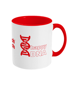 red sochsoch happyDNA Two Toned Mug