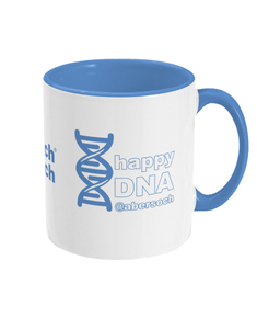 blue sochsoch happyDNA abersoch Two Toned Mug