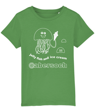 kids organic cotton abersoch 'jelly fish and ice cream' T-Shirt
