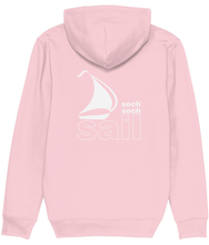 womens organic cotton white sail super-soft hoodie
