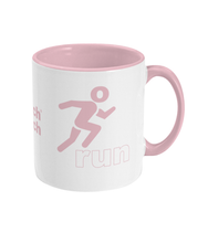 pink sochsoch run DNA+ Two Toned Mug