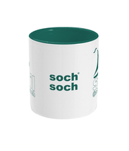 green sochsoch abersoch sail Two Toned Mug