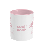 pink sochsoch abersoch surf DNA+ Two Toned Mug