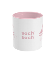 pink sochsoch surf DNA+ Two Toned Mug