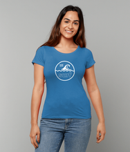 womens organic cotton 'circle' surf T-Shirt