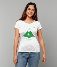 womens 'green mountain' hike organic cotton T-Shirt
